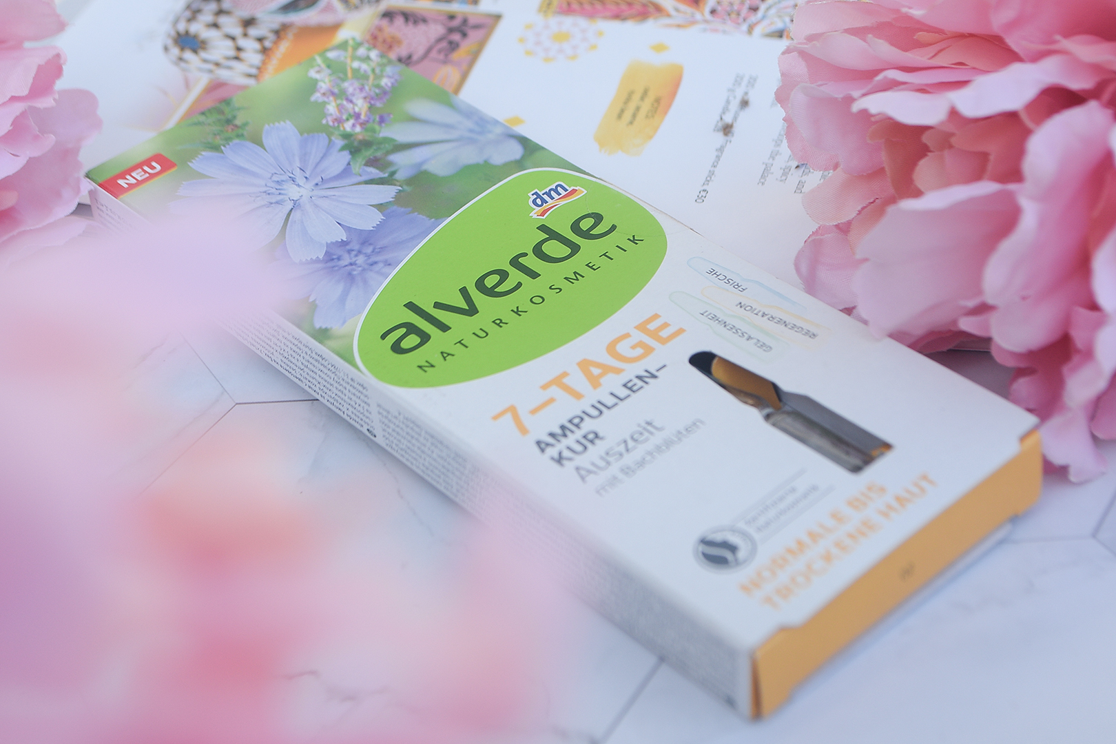 Alverde dvofazne ampule za lice Beauty Bang Theory